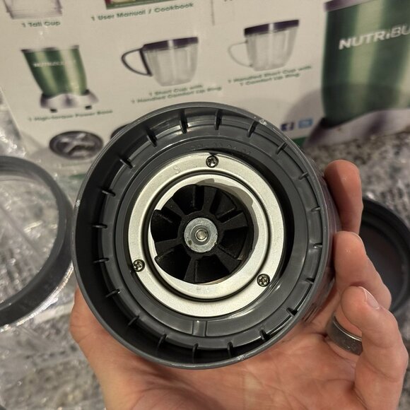NutriBullet Magic Bullet NB-101B Replacement Parts- Blade Cups Lids Recipe Book - Picture 14 of 16